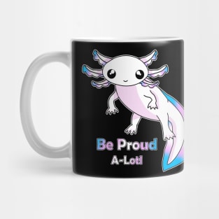 Transgender Pride Axolotl Mug